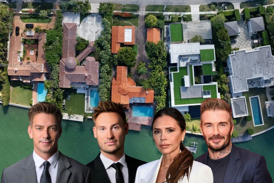 $22 MILLION TEARDOWN: MR LUXURY GROUP brokers sale of Beckhams' 4744 North Bay Road neighbor's Estate.