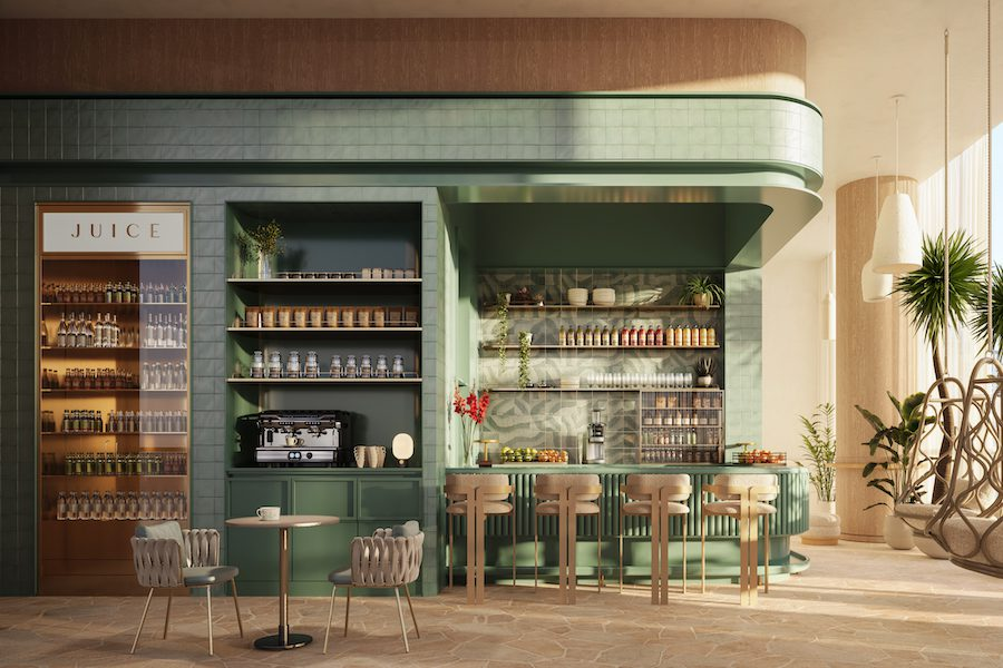 Juice Bar at Viceroy Residences in Fort Lauderdale