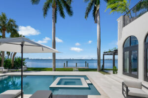 $32.5 MILLION Waterfront Estate at 5300 N Bay Road in Miami Beach listed by Marko Gojanovic and Reid Heidenry